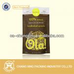 Versatile resealable zipper doypack plastic bag for dried oatmeal packaging