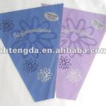 opp plastic packaging flower sleeve bag