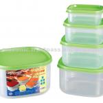 Microwave Food Grade Plastic Container with Lid (0.25 - 2.1 LITRE)