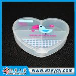 Hear shape fashion Clear box for medicine