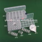 Transparent Plastic Box For Packing Bead Jewelry Accessory Plastic Package Box