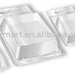 clear PET plastic clamshells