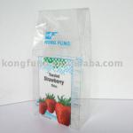 clear transparent printed PET cosmetic packaging box
