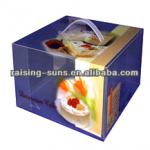 box for cake, cake box with handle