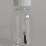 10ml,20ml,30ml PET plastic clear brush cap glue bottle