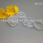 AS plastic cosmetic cream jar 3g