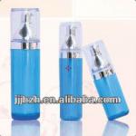 acrylic cosmetic bottle with cap and pump