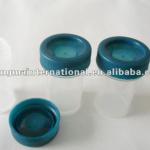 15ml plug blue cap disposable liquid bottle