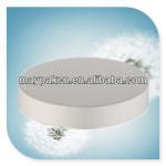 cream containers cap with plastic/round jar cap