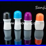 empty Roll-on bottle 50ml / 50ml roll on deodorant bottle / roll on body cream / cosmetic packaging