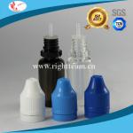 e-liquids bottles 10ml with child security and tamper proof cap
