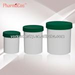 Plastic jar for powder packaging