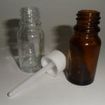 10ml,15ml amber pharsm bottle with applicator dropper cap