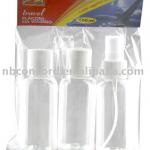 handy travel bottle set