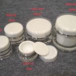 15,30, 50, 100, 200ml acrylic jar for skin care cream