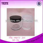 Acrylic empty jar, cosmetics cream container, bottles