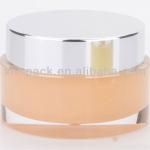 15ml,30ml,50ml aluminum cap Acrylic round cream jar plastic clear cosmetic jar, cream jar(HT06)