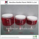 empty plastic jar,plastic jars,cosmetic plastic jar