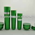 Luxurious15ml 30ml 50ml acrylic jar and acrylic bottle Pyramid round series