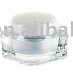 2012 hot golden square acrylic 30g cosmetic jar