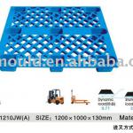 Duralbe plastic pallet,single faced hdpe euro pallet