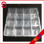12 compartment plastic PET blister biscuit tray