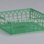 1/2 Pint green plastic mesh strawberrys baskets