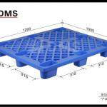 2013 100% virgin PE Single faced Plastic Pallets A2#