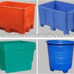 rotomolding plastic pallet bin, pallet container