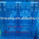 8 steel tubes plastic pallet