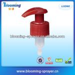 Plastic lotion pump dispenser pump top bottle 28/410 all white ( L5016 )