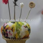 flower perfume cap with fabric for 100ml perfume bottle