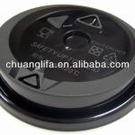 90mm PP lid