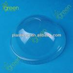 ice cream cup with disposable dome plasic lids