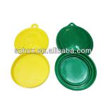 wholesale colorful round plastic can lids