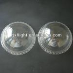 Disposable clear plastic dome lids