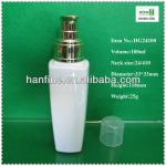 100ml/3oz plastic empty cosmetic bottle with lotion pump