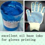 dotting printing plastisol inks for gloves