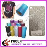 Glitter heat transfer vinyl