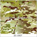 Camouflage pattern hydro dipping immersion printing film