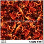 hydrographic dipping film happy skull for motorcycle