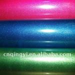 QingYi fashion heat transfer glitter vinyl for textile