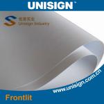 pvc pure white coated backlit banner for advertising