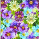 fashion multi color flowers sublimation heat transfer printing paper for garment fabrics