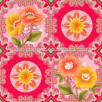 sublimation print flower heat transfer paper