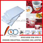 Sublimation transfer paper for mugs, ceramic and 100% polyester t-shirt