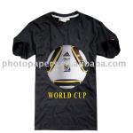 transfer football on you T-shirt via inkjet transfer paper