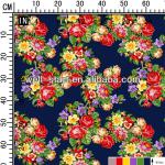 Fashion flower printed paper for garments and hometextiles