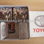 Famous brand memory match card game