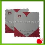 Personalized paper gift cards printing